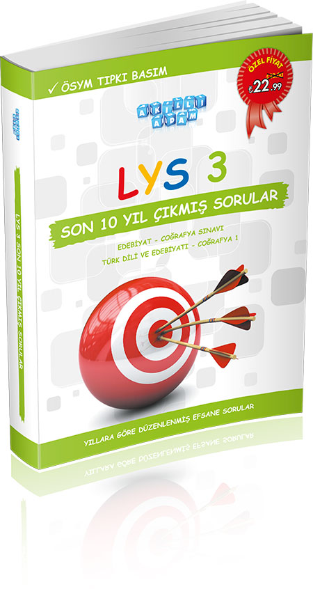 Akıllı Adam LYS 3 Son 10 Yıl Çıkmış Sorular