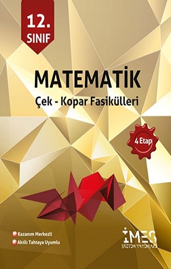 12. Sınıf Matematik Çek - Kopar Fasikülleri 4 Etap