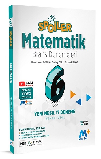 6. Sınıf Matematik Spoiler 17 Deneme