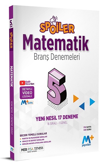 5. Sınıf Matematik Spoiler 17 Deneme