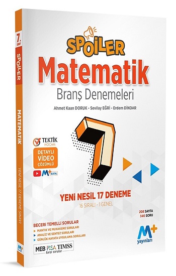 7. Sınıf Matematik Spoiler 17 Deneme