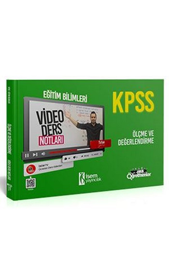 2021 KPSS Eğitim Bilimleri Ölçme ve Değerlendirme Video Ders Notları