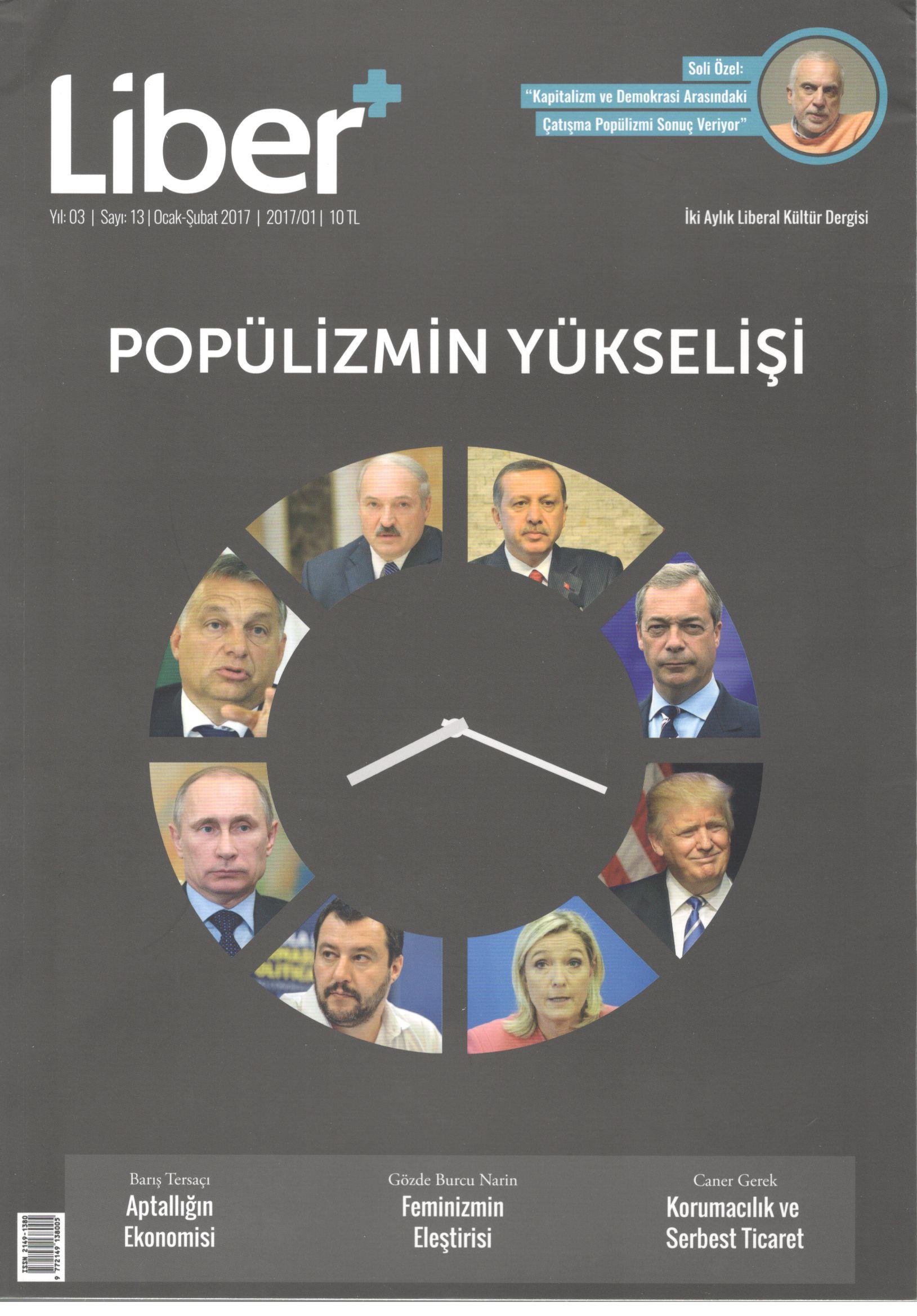 Liber+ İki Aylık Liberal Kültür Dergisi Sayı: 10 Temmuz-Ağustos 2016 Diyanet