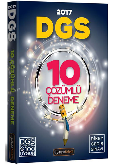 BEYAZ KALEM 2017 DGS ÇÖZÜMLÜ  10 DENEME