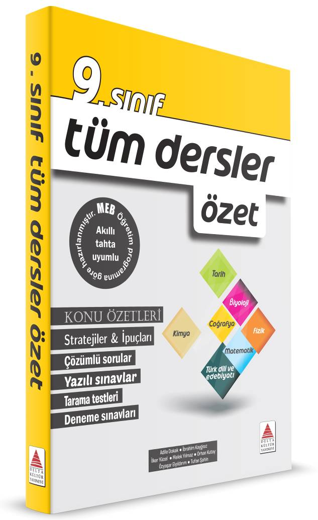 9. Sınıf Tüm Dersler Özet