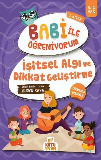 Babi İle Öğreniyorum - İşitsel- Algı Dikkat Geliştirme 2. Kitap