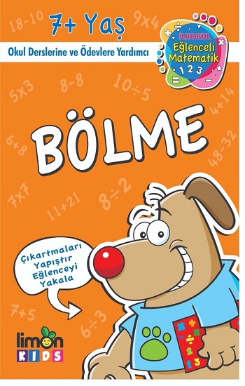 İlk Okul Eğlenceli Matematik Çıkartmalı Bölme