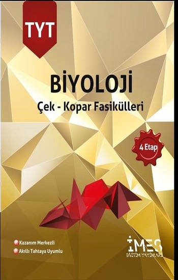 TYT Biyoloji Çek - Kopar Fasikülleri 4 Etap