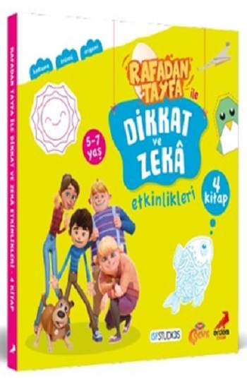 Rafadan Tayfa ile Dikkat ve Zeka Etkinlikleri (4 Kitap Takım)