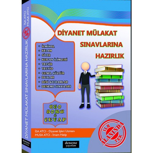 DENEME YAYINLARI DİYANET MÜLAKAT SINAVLARINA HAZIRLIK