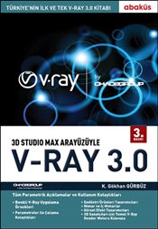 3D Studio Max Arayüzüyle V-Ray 3.0