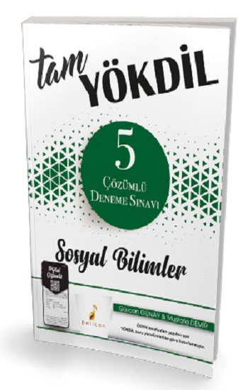 Pelikan Yayınları Tam YÖKDİL Sosyal Bilimler Dijital Çözümlü 5 Deneme Sınavı