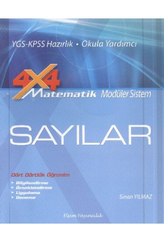 Elsim Lys 4*4 Matematik Sayılar