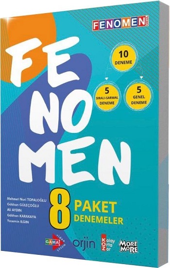 8. Sınıf Fenomen 8 Paket Deneme