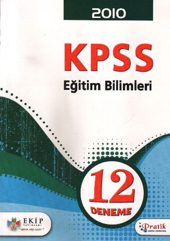 Ekip Kpss Eğitim Bilimleri 12 Deneme