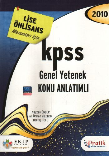 Kpss Genel Yetenek Konu Anlatımlı (Lise / Önlisans