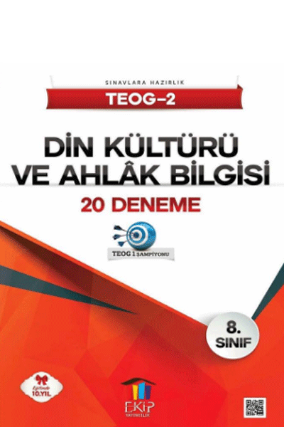 Ekip Teog 2 Din Kültürü Ve Ahlak Bilgisi 20 Deneme