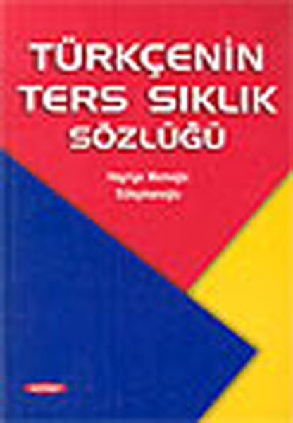 Türkçenin Ters Sıklık Sözlüğü