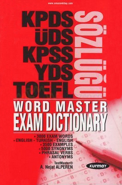 KPDS-ÜDS-KPSS-YDS-TOEFL Sözlüğü