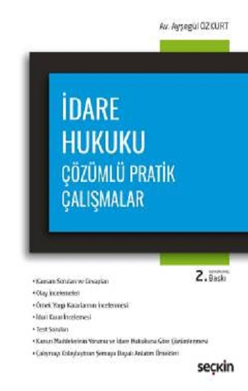 İdare Hukuku Çözümlü Pratik Çalışmalar