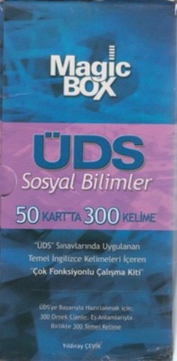 Magic Box ÜDS Sosyal Bilimler (50 Kartta 300 Kelime)