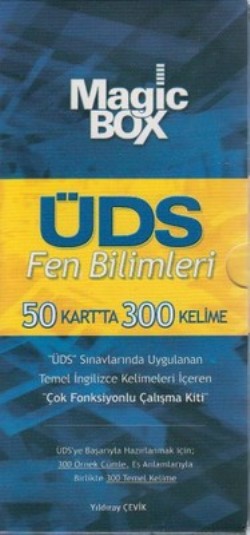 Magic Box ÜDS Fen Bilimleri (50 Kartta 300 Kelime)