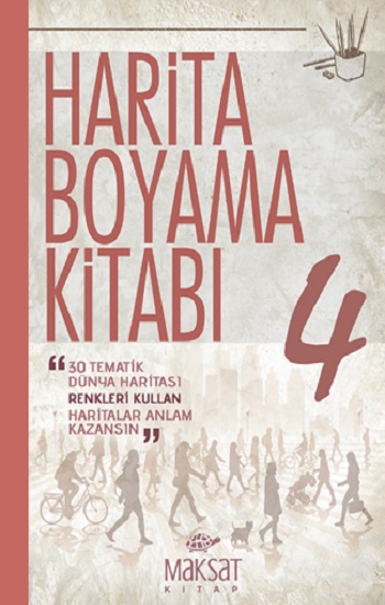 Harita Boyama Kitabı - Dünya 4