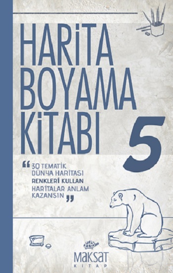 Harita Boyama Kitabı - Dünya 5