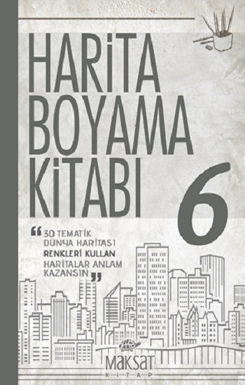 Harita Boyama Kitabı - Dünya 6