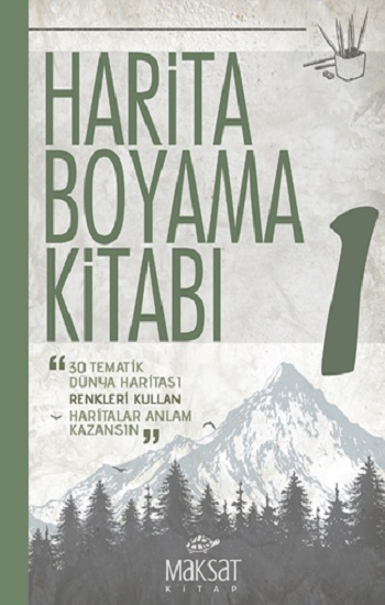 Harita Boyama Kitabı - Dünya 1