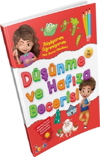 Büyüyorum Öğreniyorum Okul Öncesi Etkinlikleri Düşünme ve Hafıza Becerisi