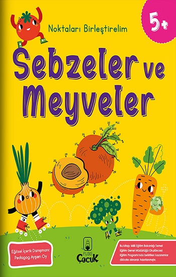 Noktaları Birleştirelim – Sebzeler ve Meyveler (5 Yaş)