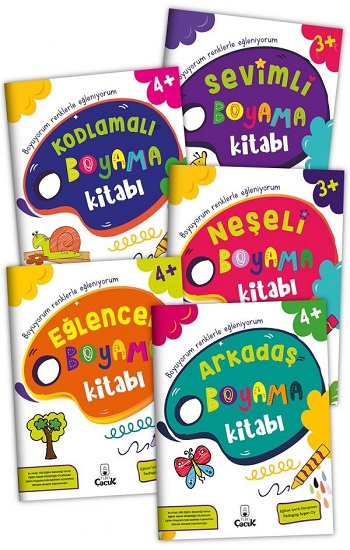 Boyama Kitabı Serisi (5 Kitap Set)