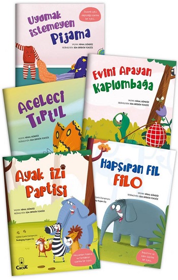 Eğlenceli Hikayelerle Kazanımlar Serisi (5 Kitap Set)