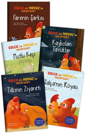 Salça ile Havuç’un Maceraları Serisi (5 Kitap Set)