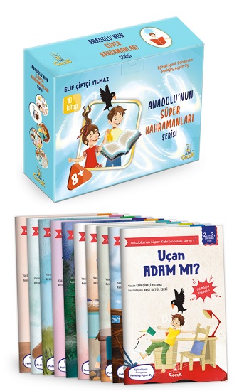 Anadolu'nun Süper Kahramanları Serisi (10 Kitap Set)