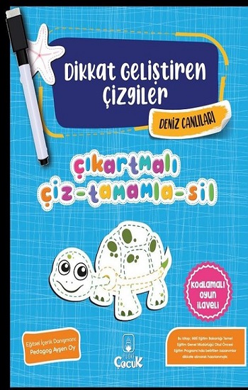 Dikkat Geliştiren Çizgiler-Deniz Canlıları