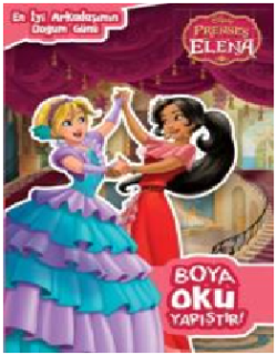 Disney Prenses Elena Boya Oku Yapıştır – En İyi Arkadaşımın Doğumgünü