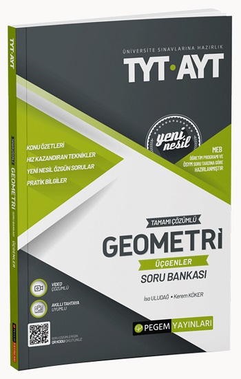 2022 TYT-AYT Tamamı Çözümlü Geometri (Üçgenler) Soru Bankası