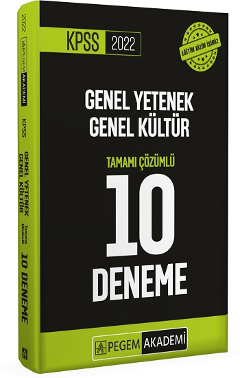 2022 KPSS Genel Yetenek Genel Kültür Tamamı Çözümlü 10 Deneme