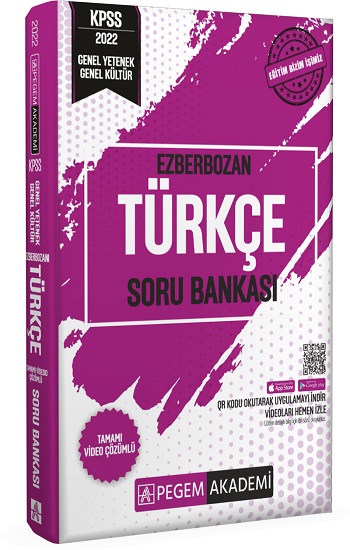 2022 Genel Yetenek Genel Kültür Ezberbozan Türkçe Soru Bankası