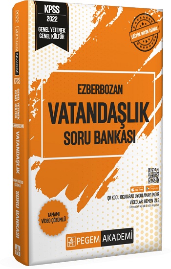 2022 Genel Yetenek Genel Kültür Ezberbozan Vatandaşlık Soru Bankası