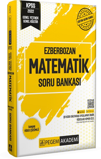 2022 Genel Yetenek Genel Kültür Ezberbozan Matematik Soru Bankası