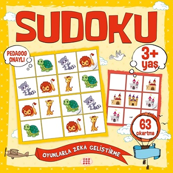 Çocuklar İçin Sudoku Çıkartmalı (3+ Yaş)