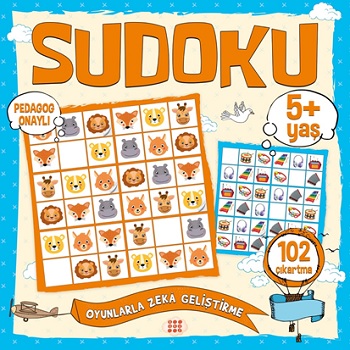 Çocuklar İçin Sudoku Çıkartmalı (5+ Yaş)