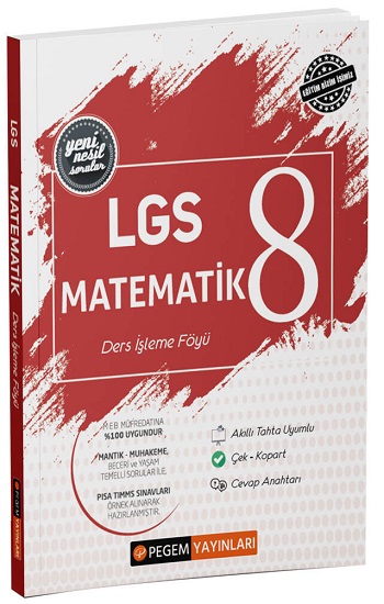 2022 LGS Matematik Ders İşleme Föyü