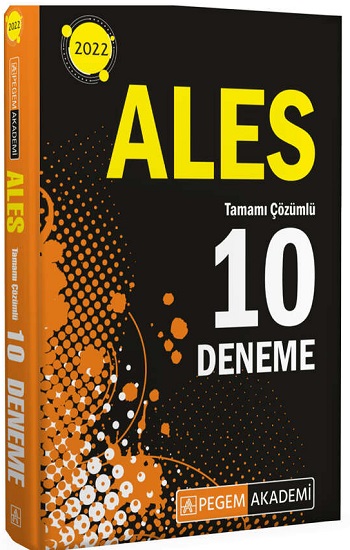 2022 ALES Tamamı Çözümlü 10 Deneme