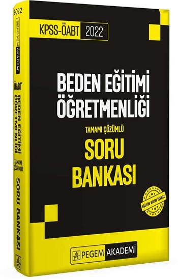 2022 KPSS ÖABT Beden Eğitimi Soru Bankası