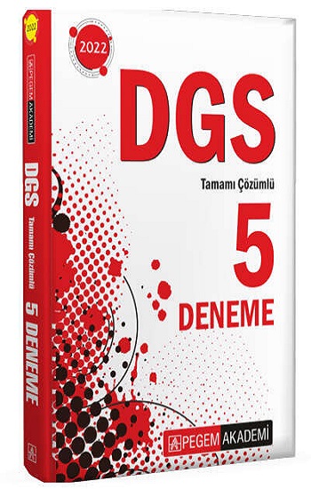 2022 DGS Tamamı Çözümlü 5 Deneme