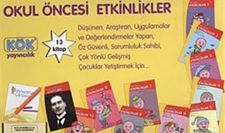 Okul Öncesi Etkinlikler - 12 Kitap Takım (Set)